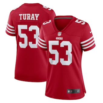 womens nike kemoko turay scarlet san francisco 49ers game pl